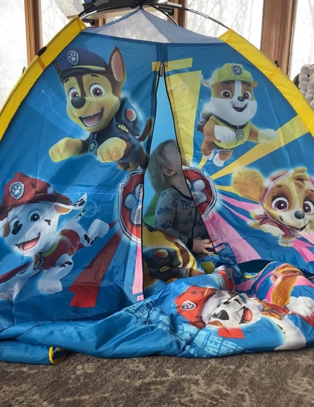 Nickelodeon Paw Patrol 4 Piece Kids Indoor Outdoor Camping Kit